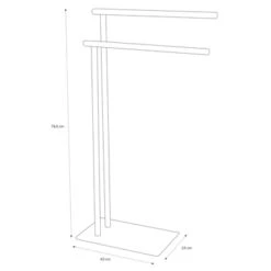 Sealskin Handdoekrek Brix Metaal Wit 21 Sealskin Handdoekrek Brix Metaal Wit -Pro Badkamer Verkoop 123 1017