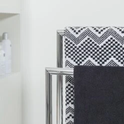 Sealskin Handdoekrek Tube Metaal Chroom -Pro Badkamer Verkoop 123 1068