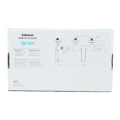 Atlantic Thermostatische Badkraan Landon Chroom -Pro Badkamer Verkoop 123 124