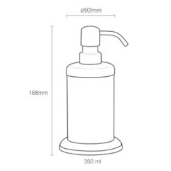 Sealskin Acero Zeepdispenser Grijs -Pro Badkamer Verkoop 123 1401