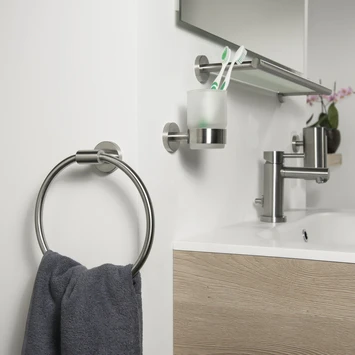 Tiger Handdoekring Boston RVS 2 Tiger Handdoekring Boston RVS - Afbeelding 2