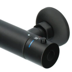 Atlantic Thermostatische Douchekraan Griffin Zwart 15 Cm -Pro Badkamer Verkoop 123 154