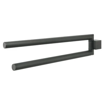 Tiger Handdoekrek Nomad Met Draaibare Armen Zwart 2 Tiger Handdoekrek Nomad Met Draaibare Armen Zwart - Afbeelding 2