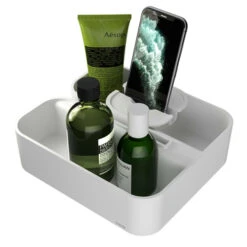 Tiger Douchemand Voor Douchewand 2-store Wit -Pro Badkamer Verkoop 123 1619