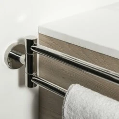 Tiger Dubbel Handdoekrek Boston Met Draaibare Armen Chroom 6 Tiger Dubbel Handdoekrek Boston Met Draaibare Armen Chroom -Pro Badkamer Verkoop 123 1657