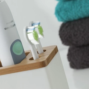 Sealskin Tandenborstelhouder Grace Wit 3 Sealskin Tandenborstelhouder Grace Wit - Afbeelding 3