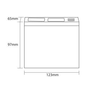Sealskin Tandenborstelhouder Grace Wit 9 Sealskin Tandenborstelhouder Grace Wit - Afbeelding 9