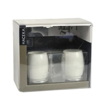 Haceka Dubbele Bekerhouder Allure Met Bekers Chroom 2 Haceka Dubbele Bekerhouder Allure Met Bekers Chroom - Afbeelding 2