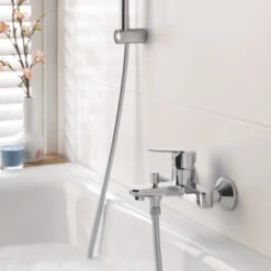 GROHE Badkraan Start Classic Met Hendel Chroom 15 Cm -Pro Badkamer Verkoop 123 197