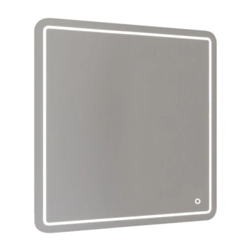 Allibert Led-spiegel Halley Met Touch Bediening 80x80cm 1 Allibert Led-spiegel Halley Met Touch Bediening 80x80cm