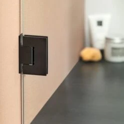 Sealskin Douchewand Voor Swingdeur I AM 90x200 Cm Zwart -Pro Badkamer Verkoop 123 2311