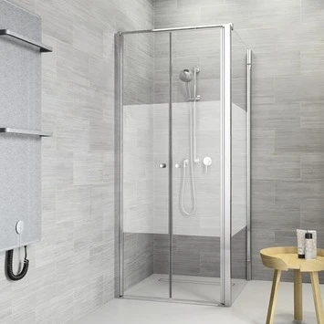 Sealskin Douchewand Voor Pendeldeur Code R 90x197 Cm Met Gesatineerde Band 1 Sealskin Douchewand Voor Pendeldeur Code R 90x197 Cm Met Gesatineerde Band