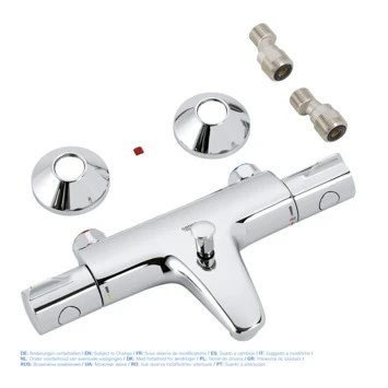 Grohe Grohtherm 800 Thermostatische Badkraan Chroom 2 Grohe Grohtherm 800 Thermostatische Badkraan Chroom - Afbeelding 2