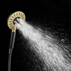 Tiger Handdouche Akcent Zwart Messing 8 Tiger Handdouche Akcent Zwart Messing -Pro Badkamer Verkoop 123 2407