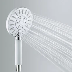 Tiger Handdouche Akcent Chroom Wit -Pro Badkamer Verkoop 123 2416