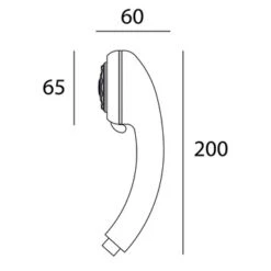 Tiger Handdouche Genova Ø6,5 Cm 1 Stand 13 Tiger Handdouche Genova Ø6,5 Cm 1 Stand -Pro Badkamer Verkoop 123 2466