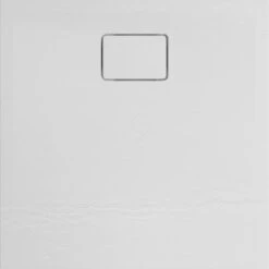 Allibert Terreno Douchebak 80x80cm Kwartz Wit