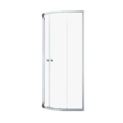 Sealskin Hooked Vierdelige Kwartronde Douchecabine Met Schuifdeuren 90x90x200 Cm, 6 Mm Helder Veiligheidsglas Met Antikalklaag Zilver Hoogglans -Pro Badkamer Verkoop 123 2579