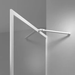 Sealskin Contour Inloopdouche Type A3 88x200 Cm, 6 Mm Helder Veiligheidsglas Met Antikalklaag Mat Wit -Pro Badkamer Verkoop 123 2585