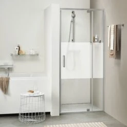 Sealskin Swingdeur Voor Nis Style 90x195 Cm Met Gesatineerde Band