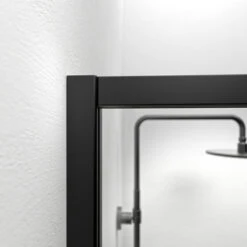 SEALSKIN Draaideur Voor Nis Contour Zwart 100x200cm -Pro Badkamer Verkoop 123 2597