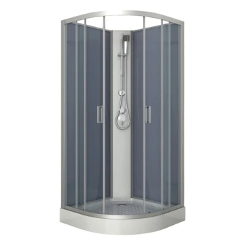 Allibert Douchecabine Happy 90x90x220 Cm Kwartrond 1 Allibert Douchecabine Happy 90x90x220 Cm Kwartrond