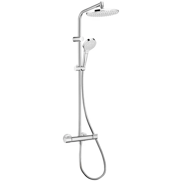 Hansgrohe Regendouche MySelect S 240 Rond Met Thermostatische Douchekraan En Handdouche 1 Hansgrohe Regendouche MySelect S 240 Rond Met Thermostatische Douchekraan En Handdouche