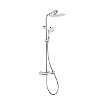Hansgrohe Regendouche MySelect S 240 Rond Met Thermostatische Douchekraan En Handdouche 2 Hansgrohe Regendouche MySelect S 240 Rond Met Thermostatische Douchekraan En Handdouche - Afbeelding 2