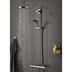 Grohe Regendouche Vitalio Joy Ø18 Cm Met Thermostatische Douchekraan -Pro Badkamer Verkoop 123 2939