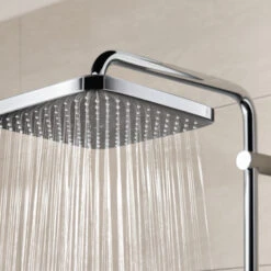 Grohe Douchesysteem Vitalio Start 250 Vierkant Met Thermostaatkraan QuickFix Chroom 16 Grohe Douchesysteem Vitalio Start 250 Vierkant Met Thermostaatkraan QuickFix Chroom -Pro Badkamer Verkoop 123 2971