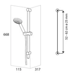 Tiger Splash Doucheset Alicante Waterbesparend Chroom 7 Tiger Splash Doucheset Alicante Waterbesparend Chroom -Pro Badkamer Verkoop 123 3114