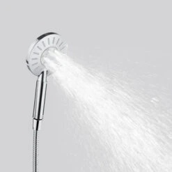 Tiger Regendoucheset Akcent Met Kraan Chroom -Pro Badkamer Verkoop 123 3143