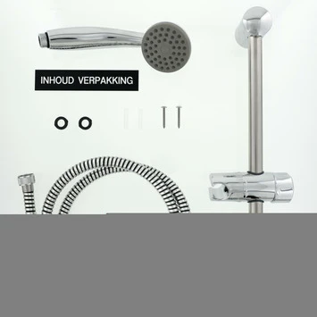 Tiger Doucheset Splash Como Met Glijstang Chroom 5 Tiger Doucheset Splash Como Met Glijstang Chroom - Afbeelding 5