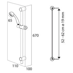 Tiger Doucheset Splash Como Met Glijstang Chroom 11 Tiger Doucheset Splash Como Met Glijstang Chroom -Pro Badkamer Verkoop 123 3159