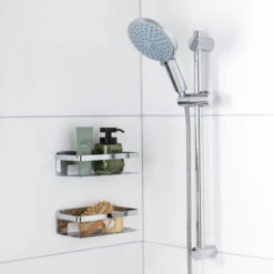 Tiger Doucheset Splash Termini Met Glijstang 6 Douchestanden -Pro Badkamer Verkoop 123 3175