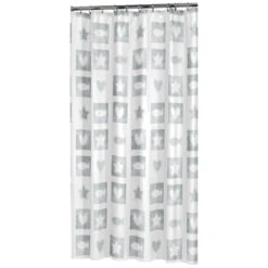 Sealskin Douchegordijn Chalk Grijs 180x200 Cm