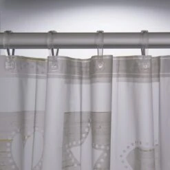 Sealskin Douchegordijn Chalk Grijs 180x200 Cm -Pro Badkamer Verkoop 123 3291