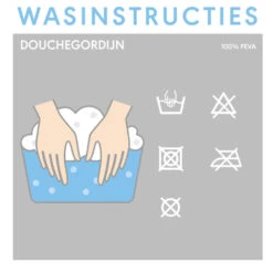 Sealskin Douchegordijn Chalk Grijs 180x200 Cm -Pro Badkamer Verkoop 123 3292