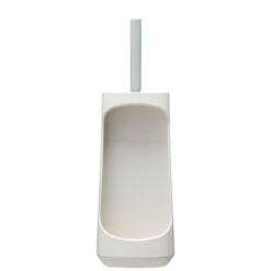 Tiger Toiletborstelhouder TESS Met Opbergfunctie Vrijstaand En Swoop Borstel Flexibel Wit/lichtgrijs -Pro Badkamer Verkoop 123 3414