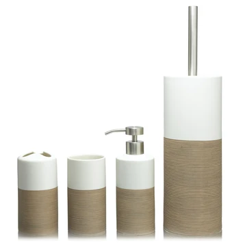 Sealskin Toiletborstelhouder Doppio Ecru 4 Sealskin Toiletborstelhouder Doppio Ecru - Afbeelding 4