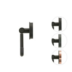 Tiger Toiletrolhouder Urban Zwart -Pro Badkamer Verkoop 123 3486