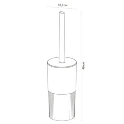 Sealskin Toiletborstelhouder Brave Staand Zwart -Pro Badkamer Verkoop 123 3528