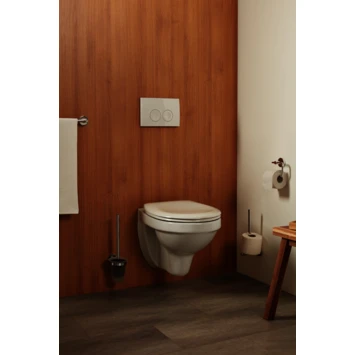 Haceka Toiletrolhouder Kosmos Tec Chroom 3 Haceka Toiletrolhouder Kosmos Tec Chroom - Afbeelding 3