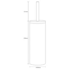 Sealskin Toiletborstelgarnituur Grace Zand 18 Sealskin Toiletborstelgarnituur Grace Zand -Pro Badkamer Verkoop 123 3585