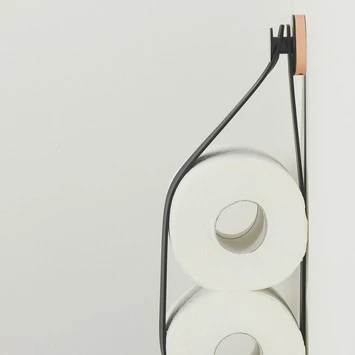 Tiger Reserverolhouder Urban Zwart 5 Tiger Reserverolhouder Urban Zwart - Afbeelding 5