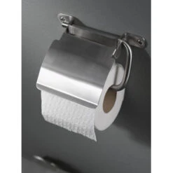 Haceka Toiletrolhouder Ixi Met Klep RVS -Pro Badkamer Verkoop 123 3819