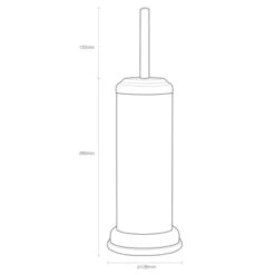 Sealskin Toiletborstelhouder Acero Zwart 20 Sealskin Toiletborstelhouder Acero Zwart -Pro Badkamer Verkoop 123 3938