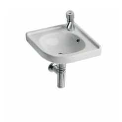 Sphinx Hoekfontein 300 Basic Wit Keramiek 46.7x40.5x15 Cm