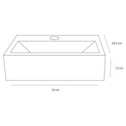 Differnz Dif Fonteinset Argus Wit -Pro Badkamer Verkoop 123 4088