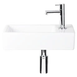 Differnz Fonteinset Helios Wit 36x18x8 Cm -Pro Badkamer Verkoop 123 4137